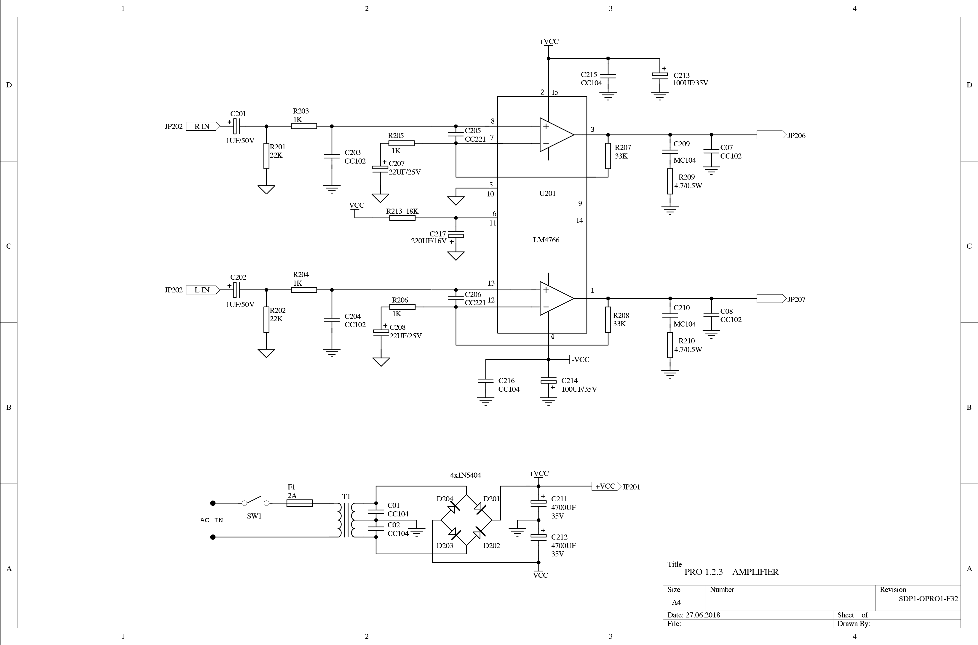 Microlab PRO Amplifier Schematic